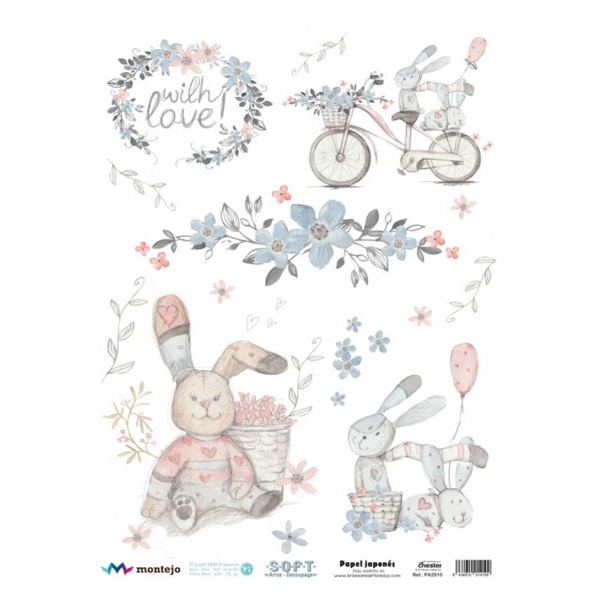 Papel de Arroz Soft A3 30x41cm