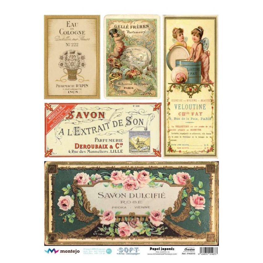 Papel de Arroz Soft A3 30x41cm