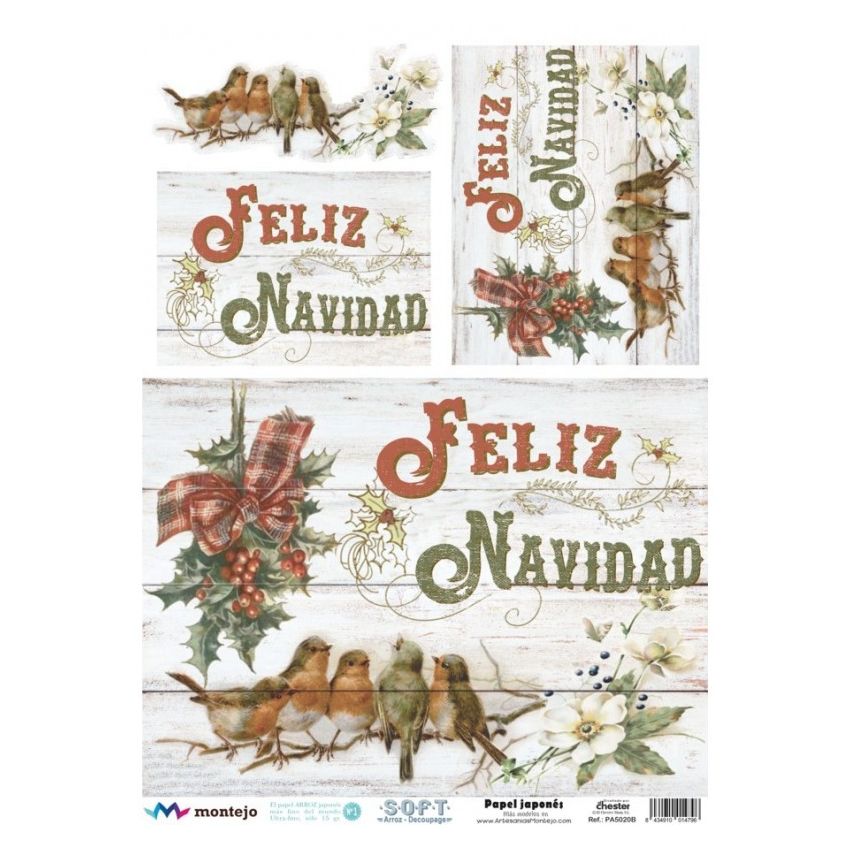 Papel de Arroz Soft A3 30x41cm