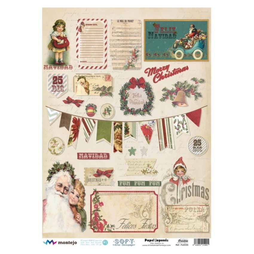 Papel de Arroz Soft A3 30x41cm