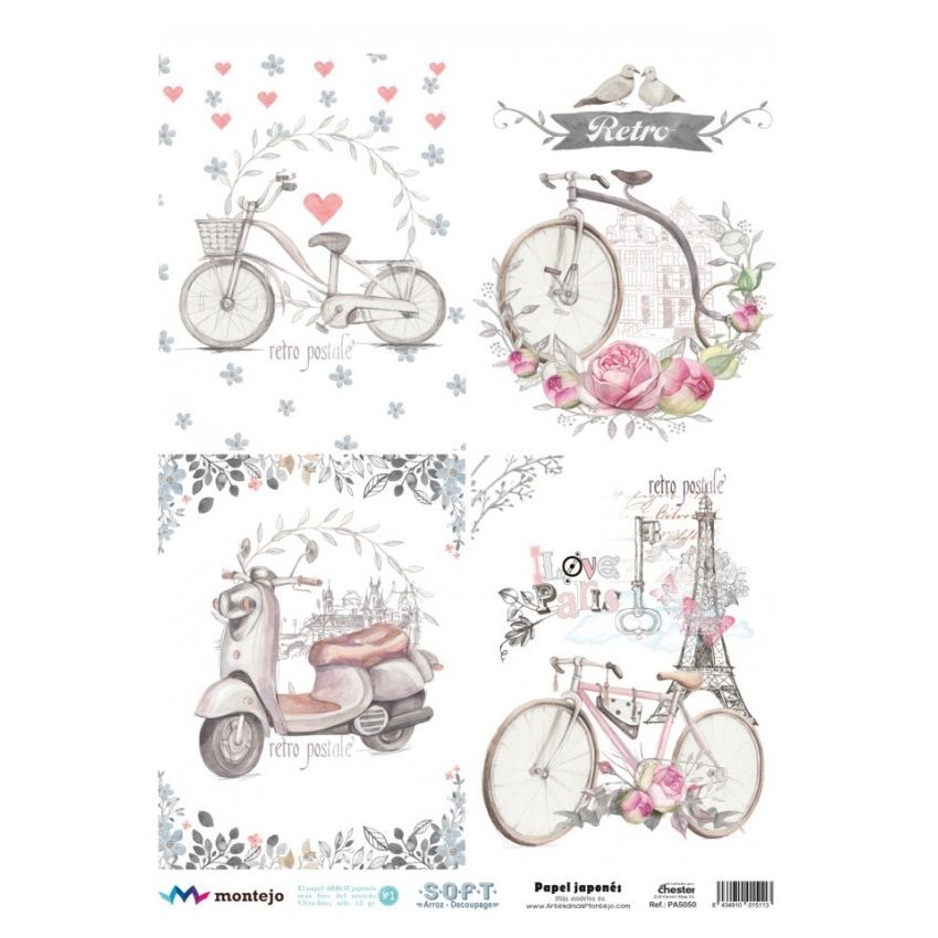 Papel de Arroz Soft A3 30x41cm