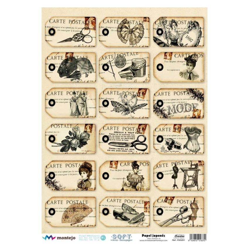 Papel de Arroz Soft A3 30x41cm