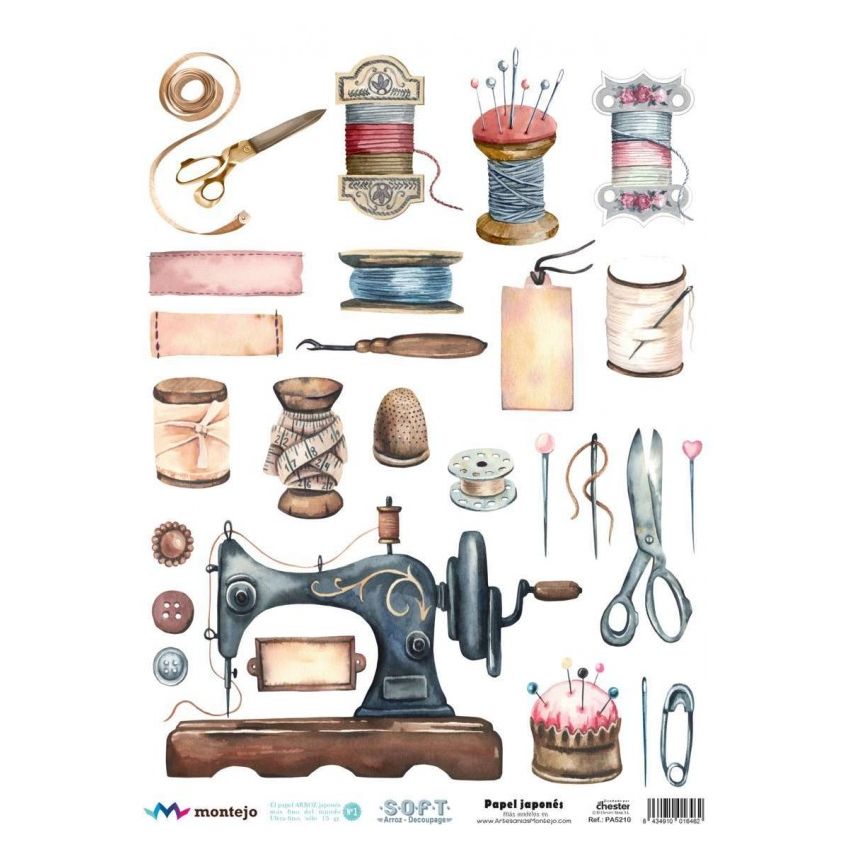 Papel de Arroz Soft A3 30x41cm