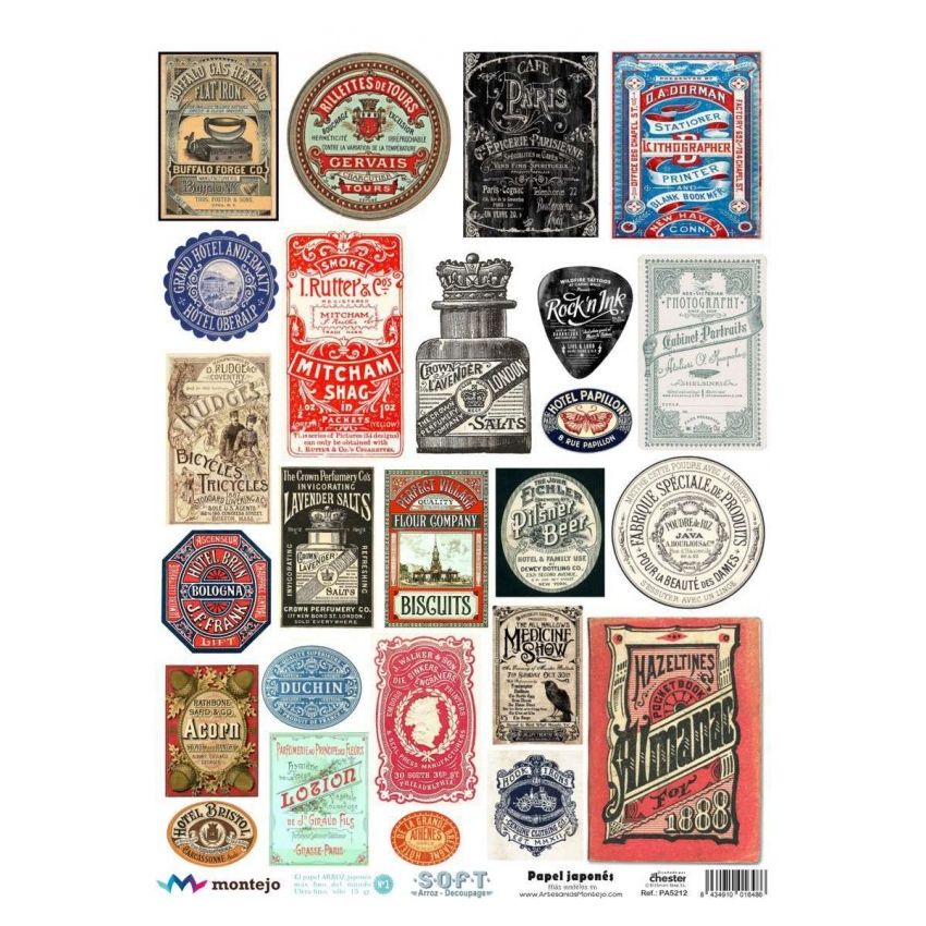 Papel de Arroz Soft A3 30x41cm