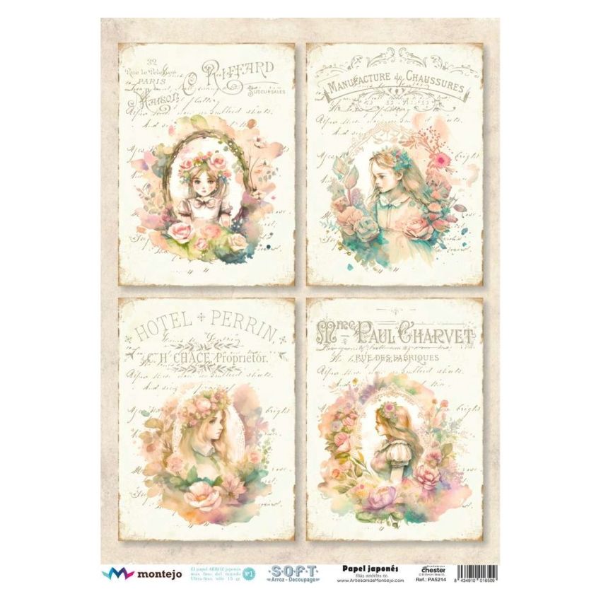 Papel de Arroz Soft A3 30x41cm