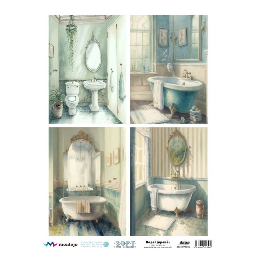 Papel de Arroz Soft A3 30x41cm