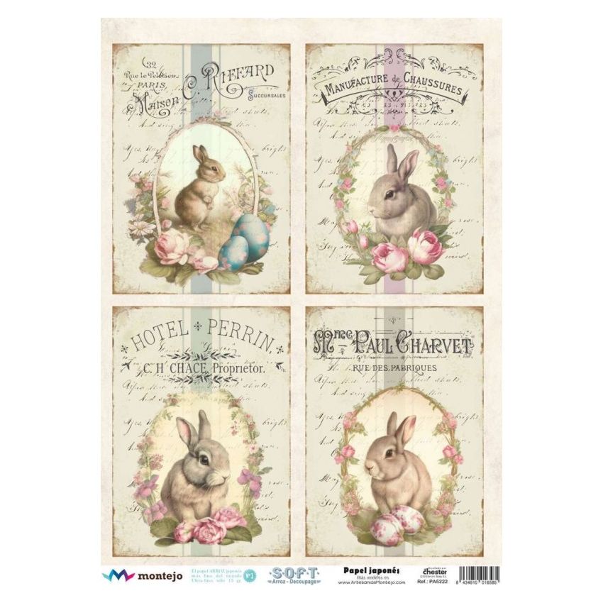 Papel de Arroz Soft A3 30x41cm