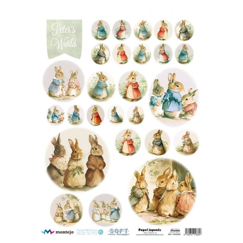 Papel de Arroz Soft A3 30x41cm