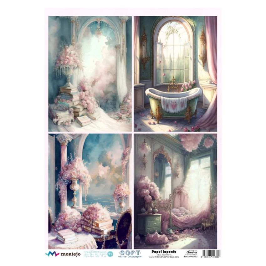 Papel de Arroz Soft A3 30x41cm