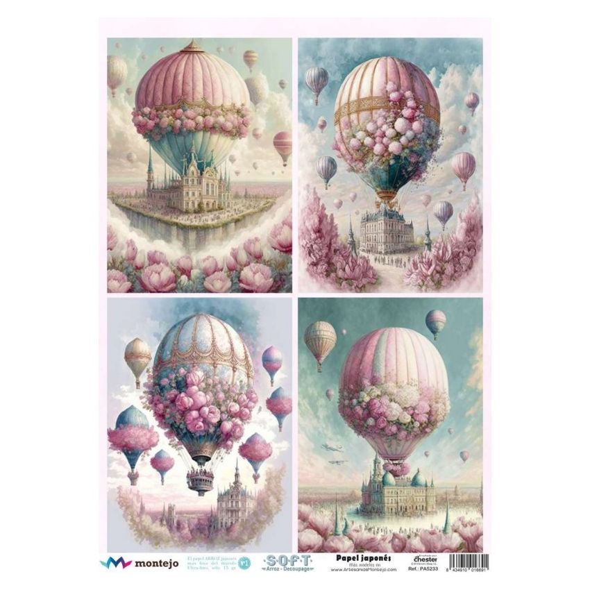 Papel de Arroz Soft A3 30x41cm