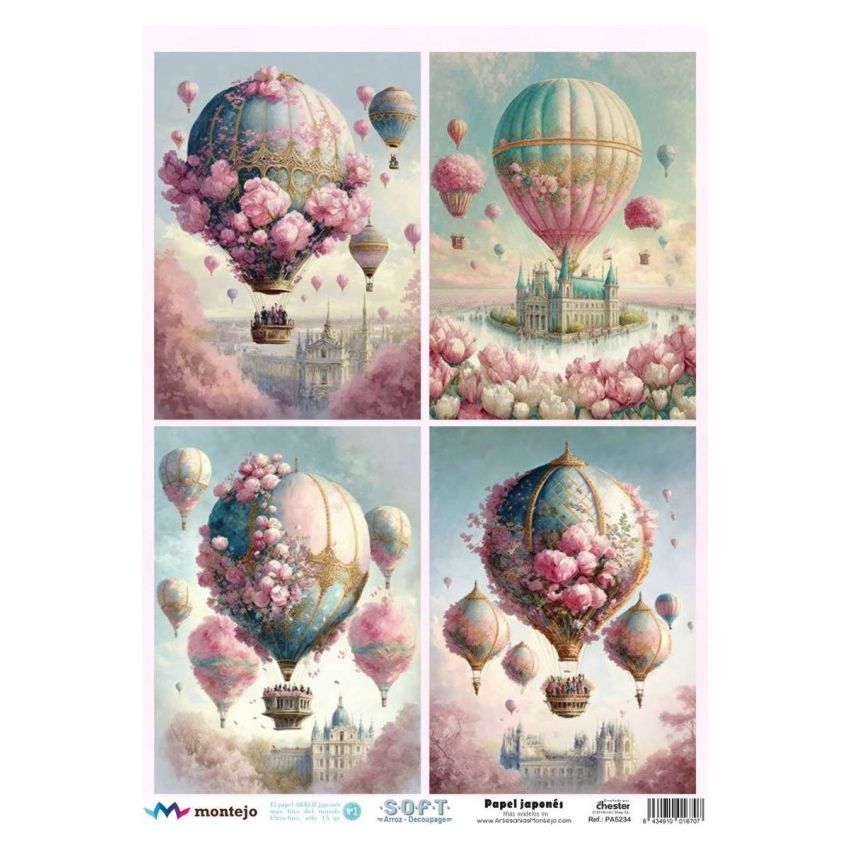 Papel de Arroz Soft A3 30x41cm