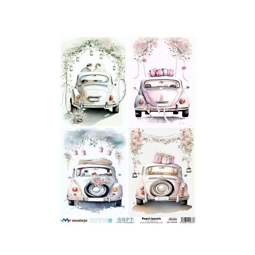 Papel de Arroz Soft A3 30x41cm