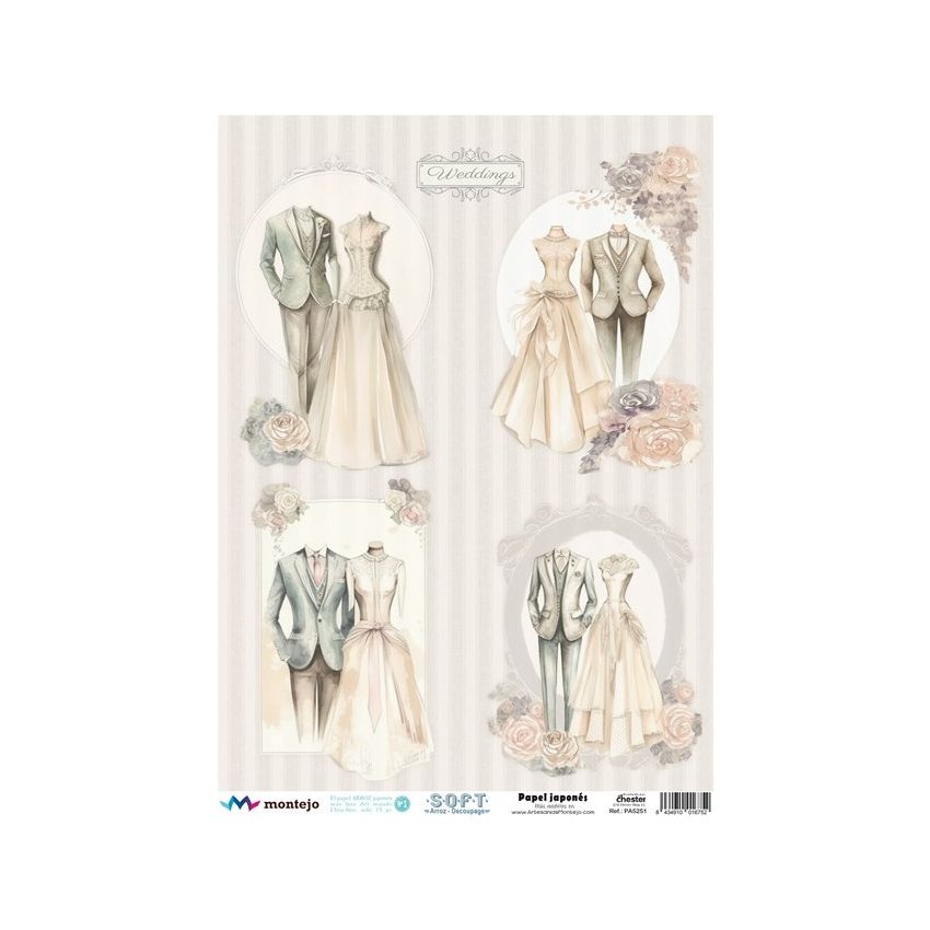 Papel de Arroz Soft A3 30x41cm