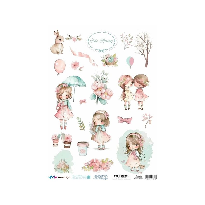 Papel de Arroz Soft A3 30x41cm