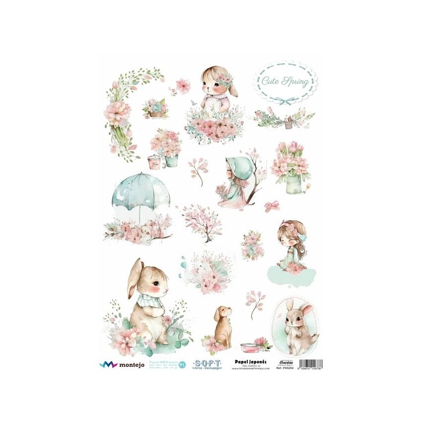 Papel de Arroz Soft A3 30x41cm