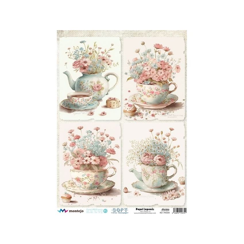 Papel de Arroz Soft A3 30x41cm