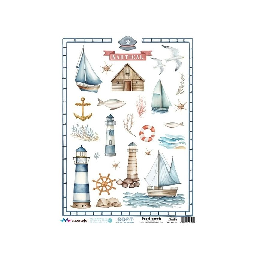 Papel de Arroz Soft A3 30x41cm