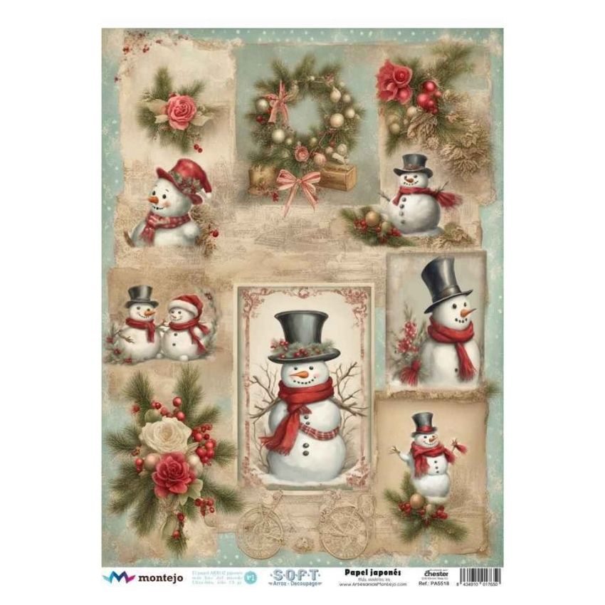 Papel de Arroz Soft A3 30x41cm