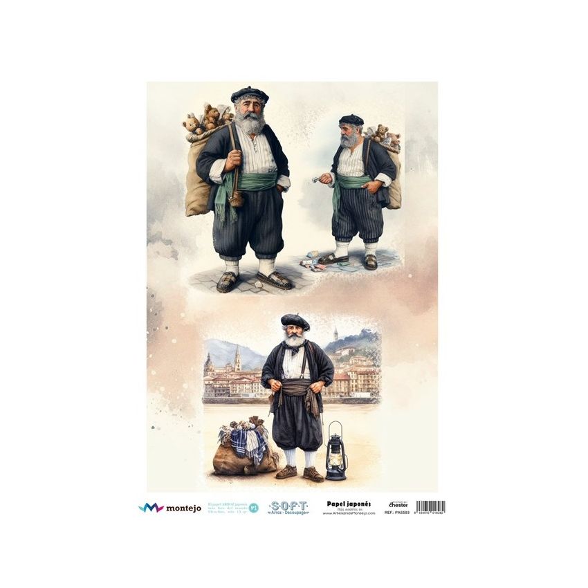 Papel de Arroz Soft A3 30x41cm