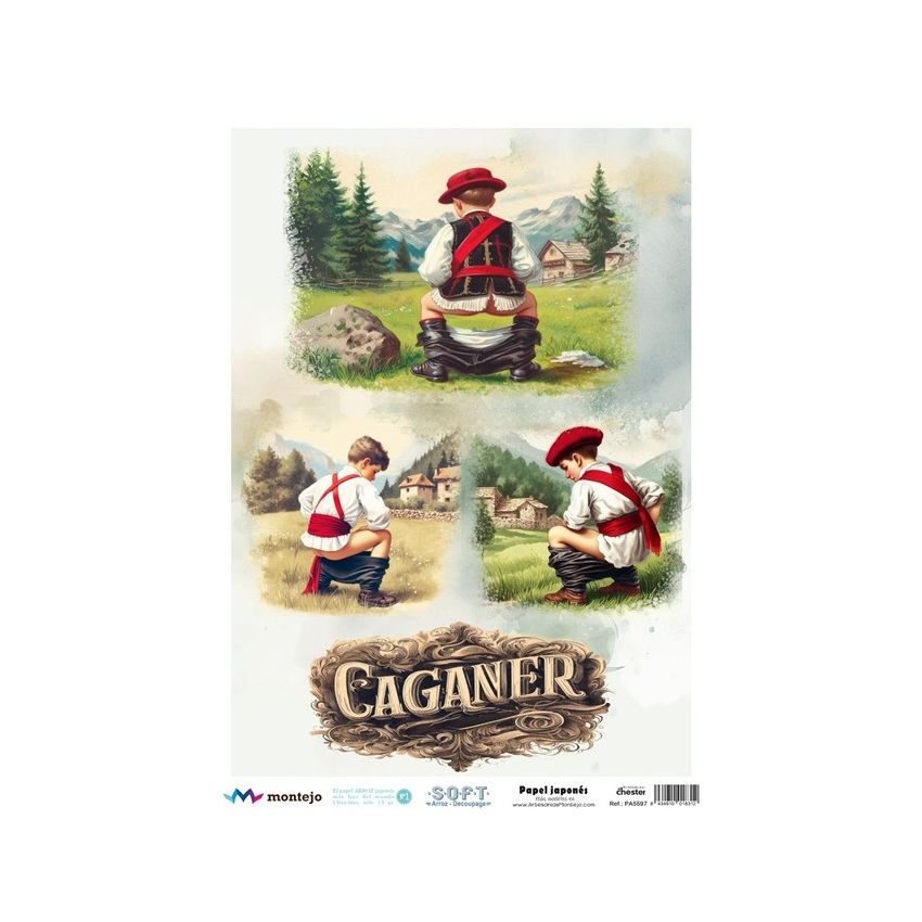 Papel de Arroz Soft A3 30x41cm