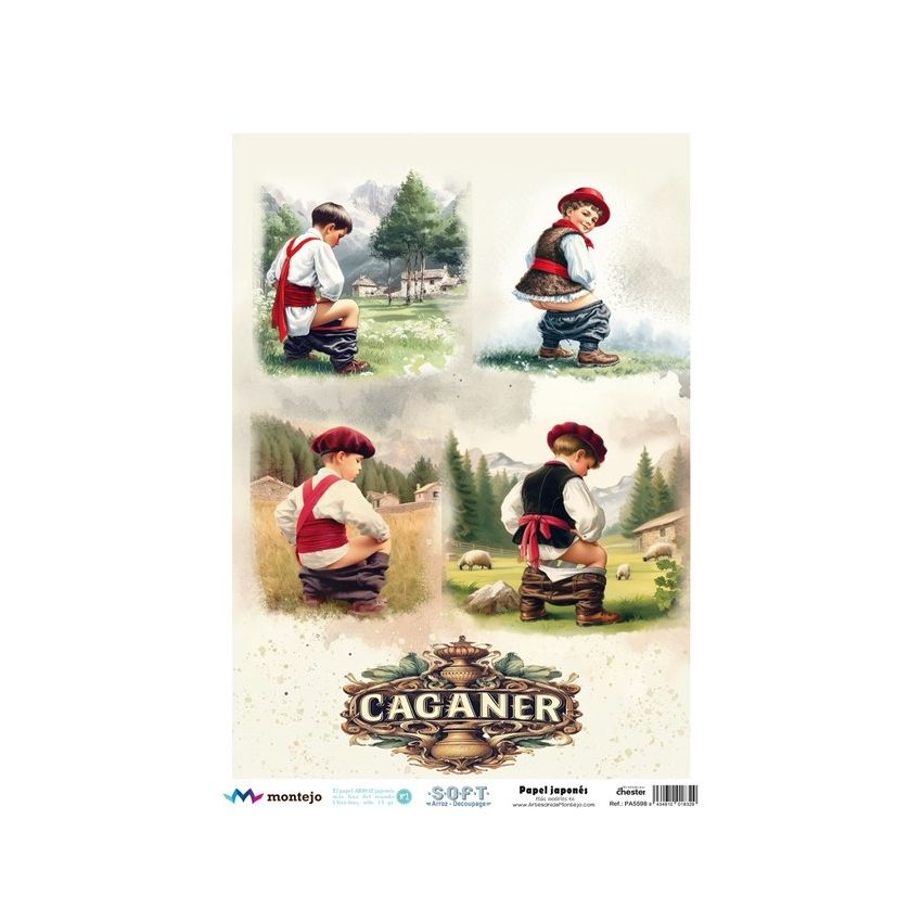 Papel de Arroz Soft A3 30x41cm