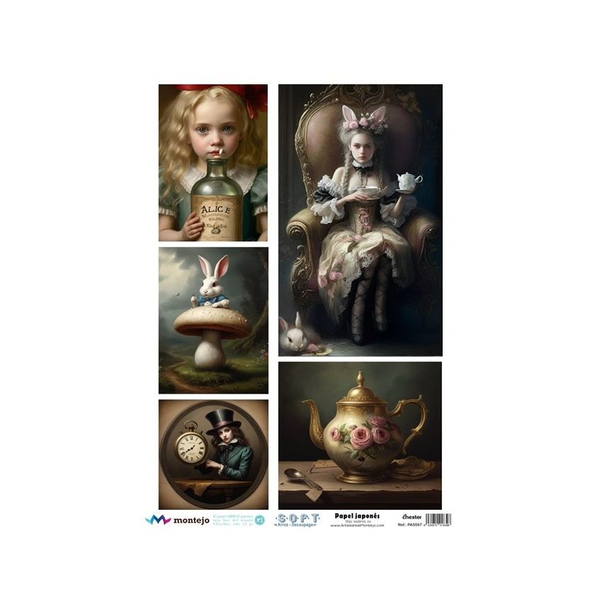 Papel de Arroz Soft A3 30x41cm