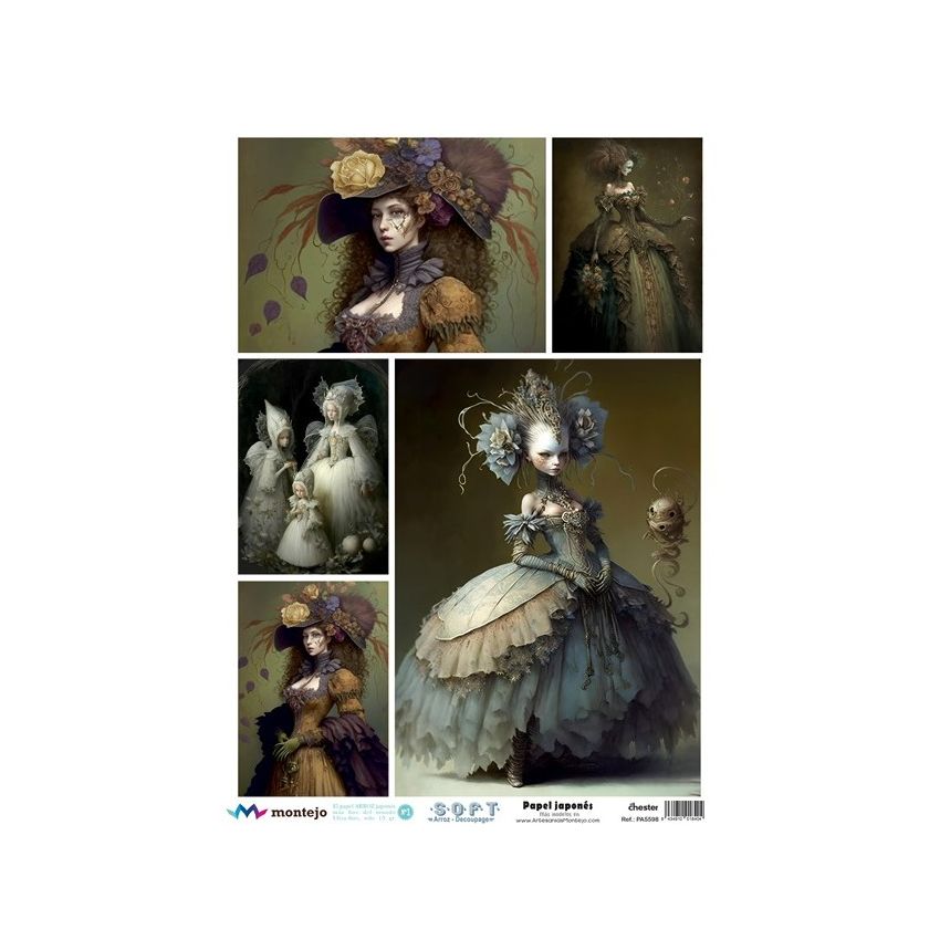 Papel de Arroz Soft A3 30x41cm