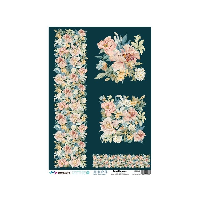 Papel de Arroz Soft A3 30x41cm