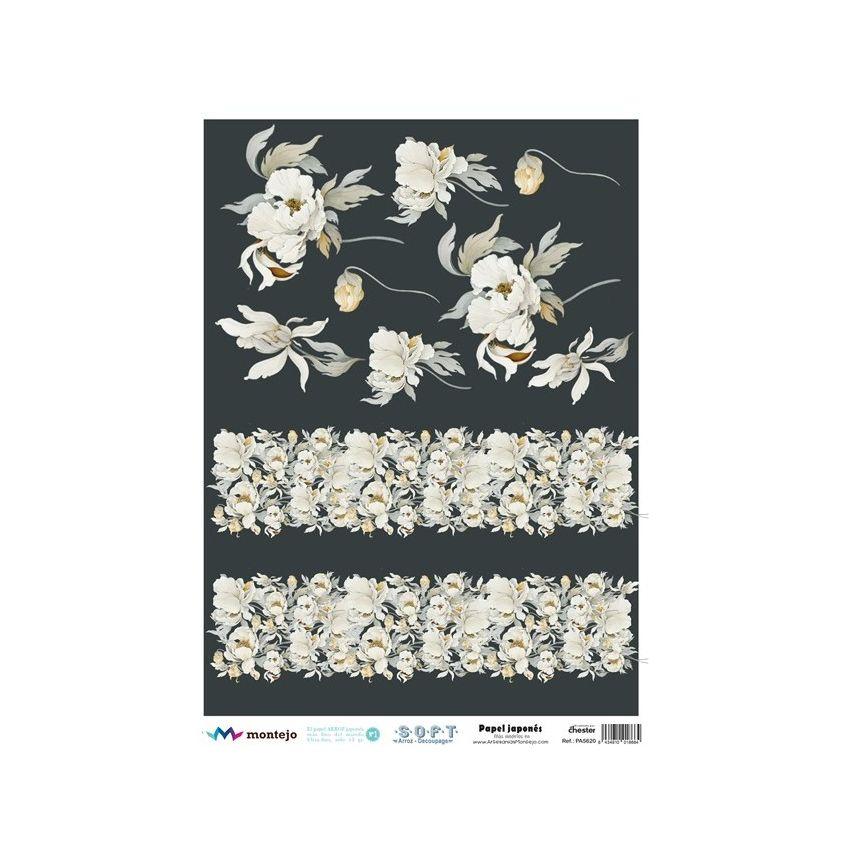 Papel de Arroz Soft A3 30x41cm