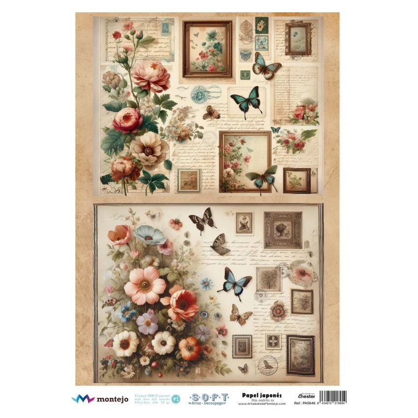 Papel de Arroz Soft A3 30x41cm