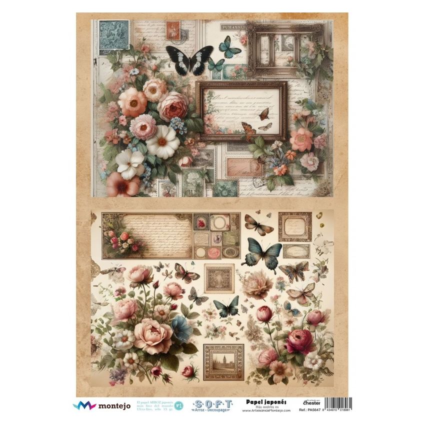 Papel de Arroz Soft A3 30x41cm