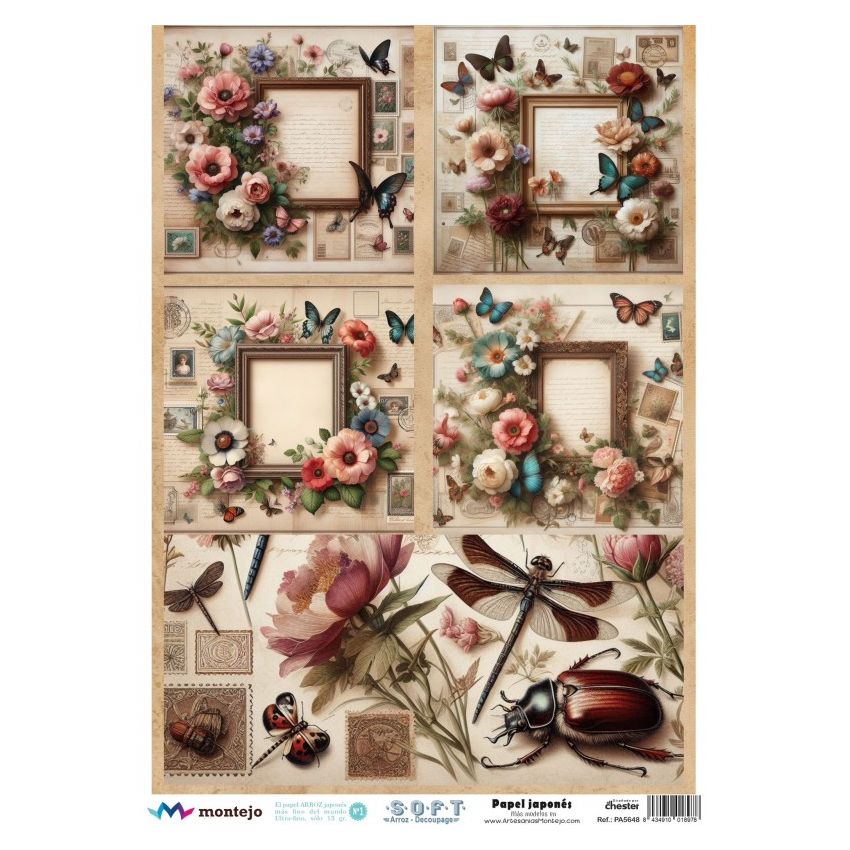 Papel de Arroz Soft A3 30x41cm