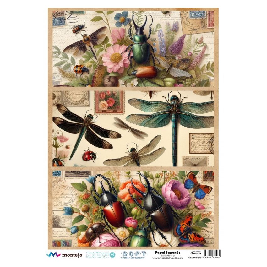 Papel de Arroz Soft A3 30x41cm