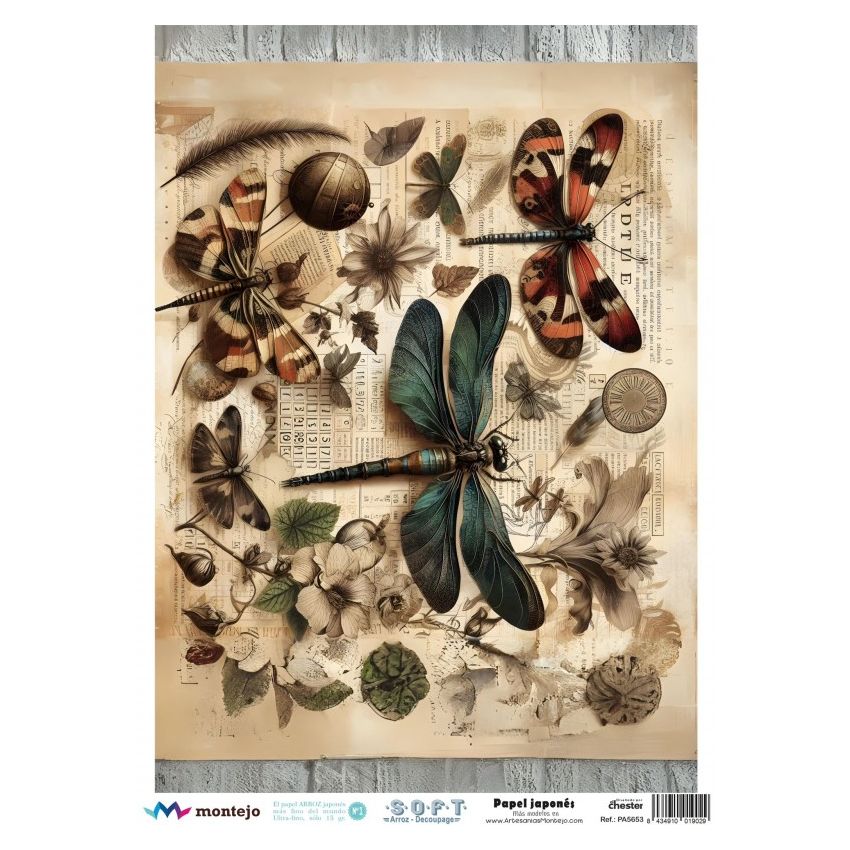 Papel de Arroz Soft A3 30x41cm