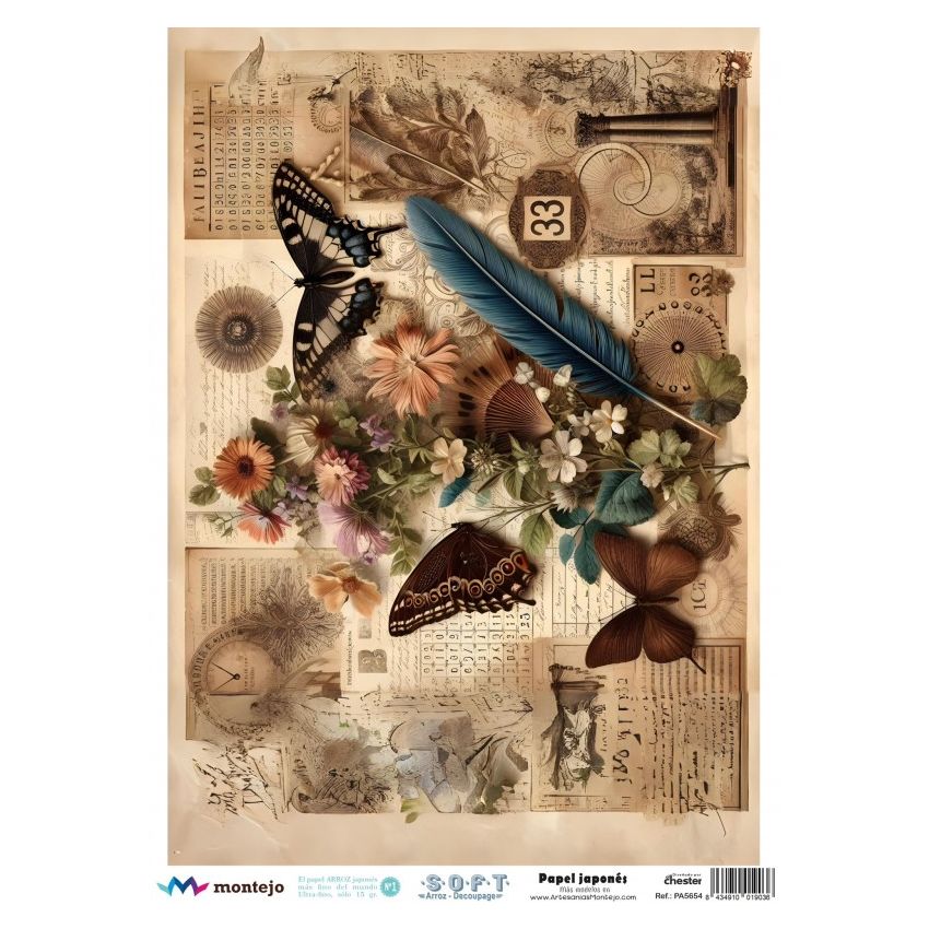 Papel de Arroz Soft A3 30x41cm