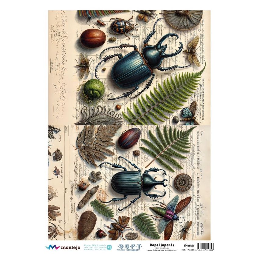 Papel de Arroz Soft A3 30x41cm