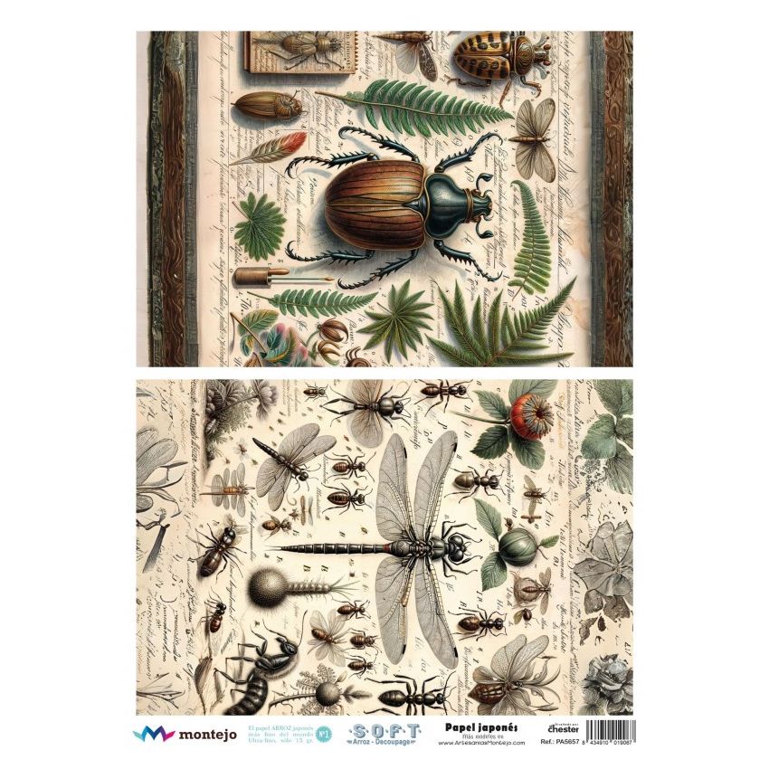 Papel de Arroz Soft A3 30x41cm