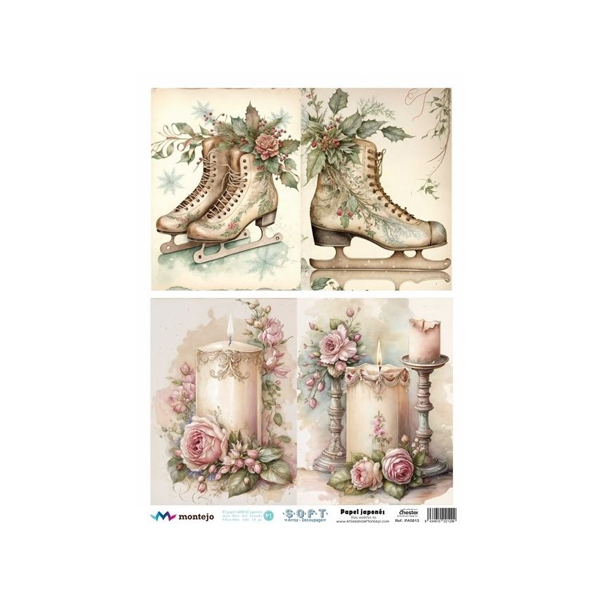 Papel de Arroz Soft A3 30x41cm