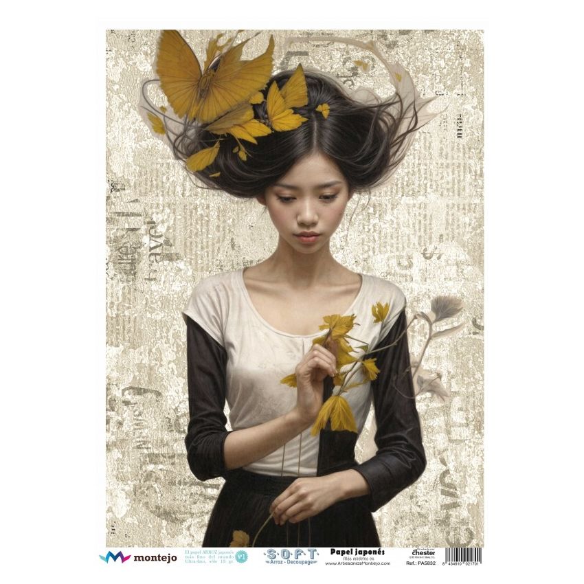 Papel de Arroz Soft 30x41cm