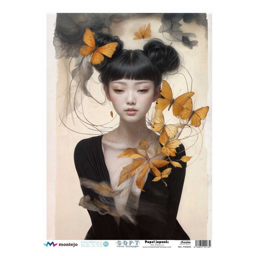 Papel de Arroz Soft 30x41cm