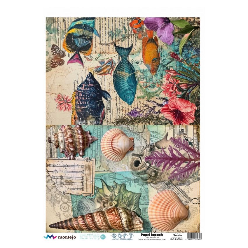 Papel de Arroz Soft 30x41cm