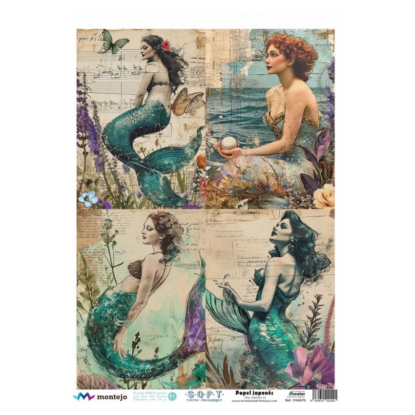 Papel de Arroz Soft 30x41cm