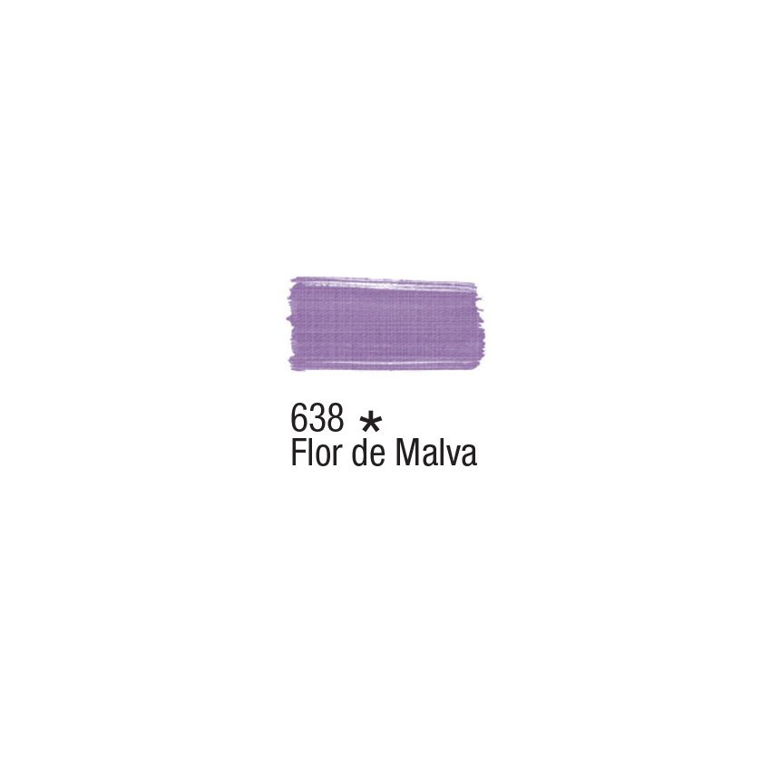 Tinta Tecido Flor de Malva