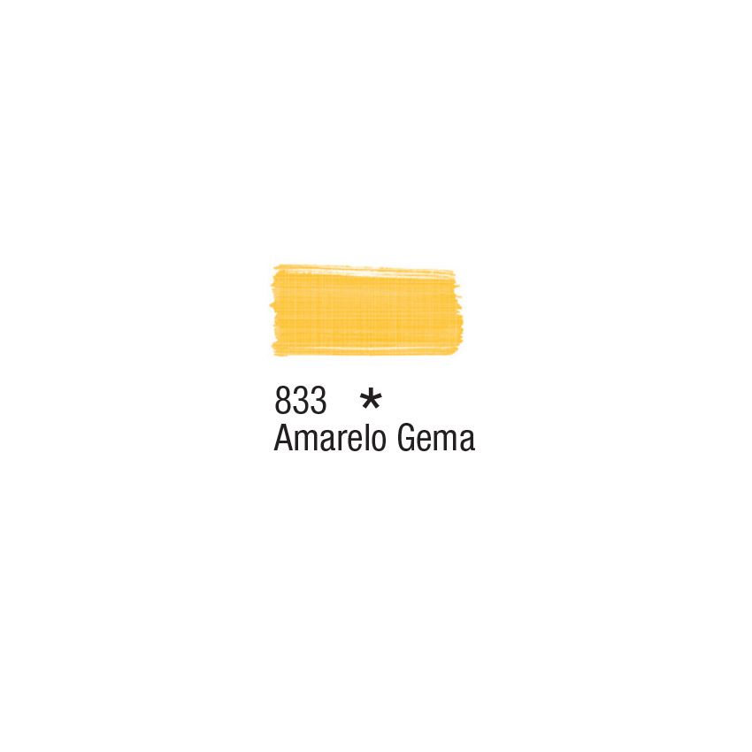 Tinta Tecido Amarelo Gema