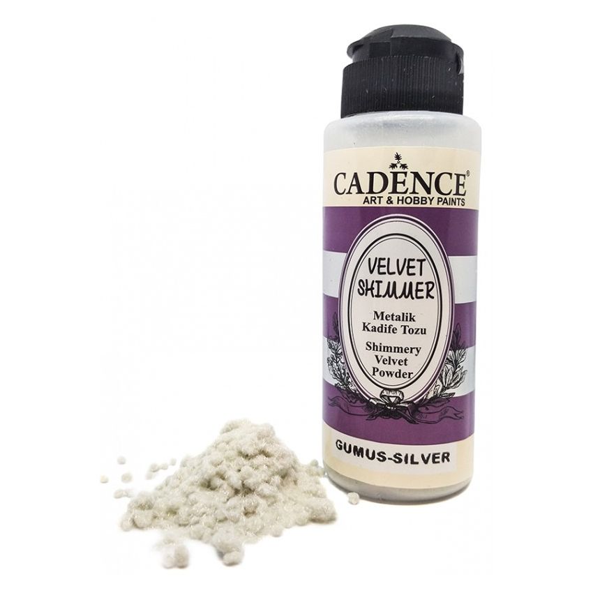 Velvet Shimmer Powder PRATA Cadence 120ml