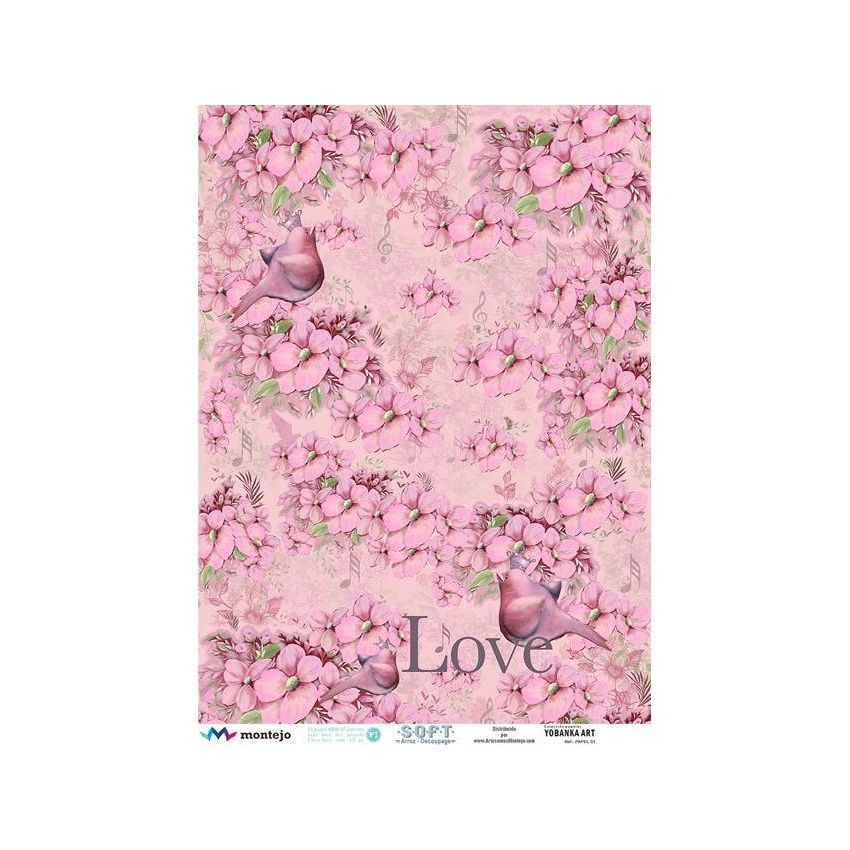 Papel de Arroz Soft A3 30x41cm